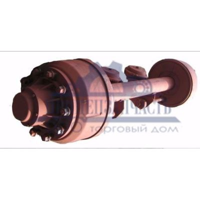 Ось в сборе (без рессор и колес) ЧМЗАП 99859-2410002-10 Ось в сборе (без рессор и колес) ЧМЗАП 99859-2410002-10