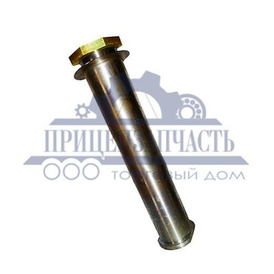 Ось кронштейна подвески (с гайкой, шайбой) ЧМЗАП 5208-2918025-50 Ось кронштейна подвески (с гайкой, шайбой) ЧМЗАП 5208-2918025-50